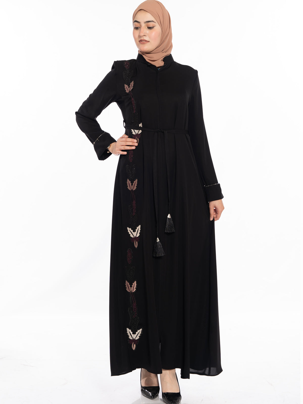 Dania Abaya in Dark Green or Black