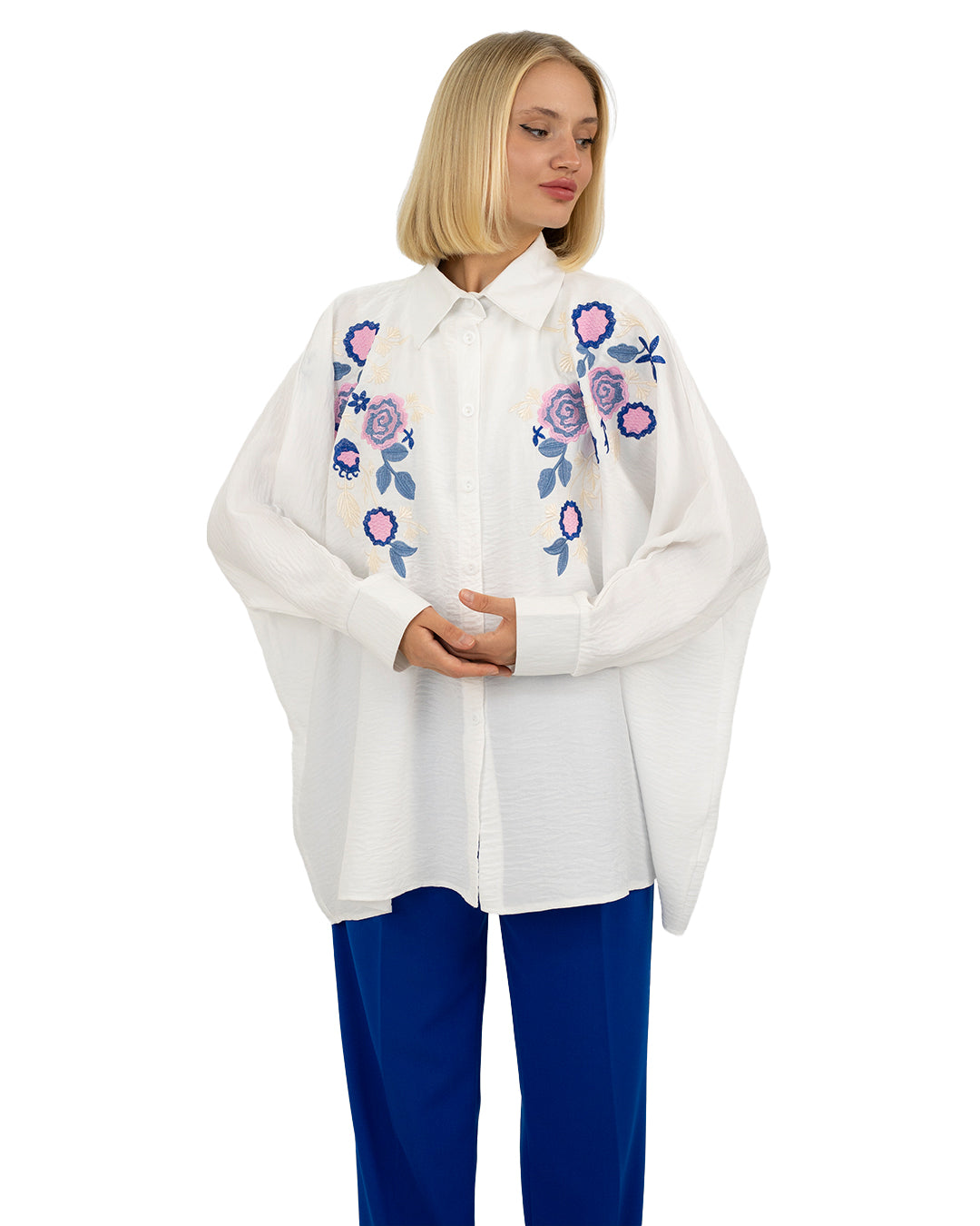 Anwar Embroidered Shirt Set in 6 Colors