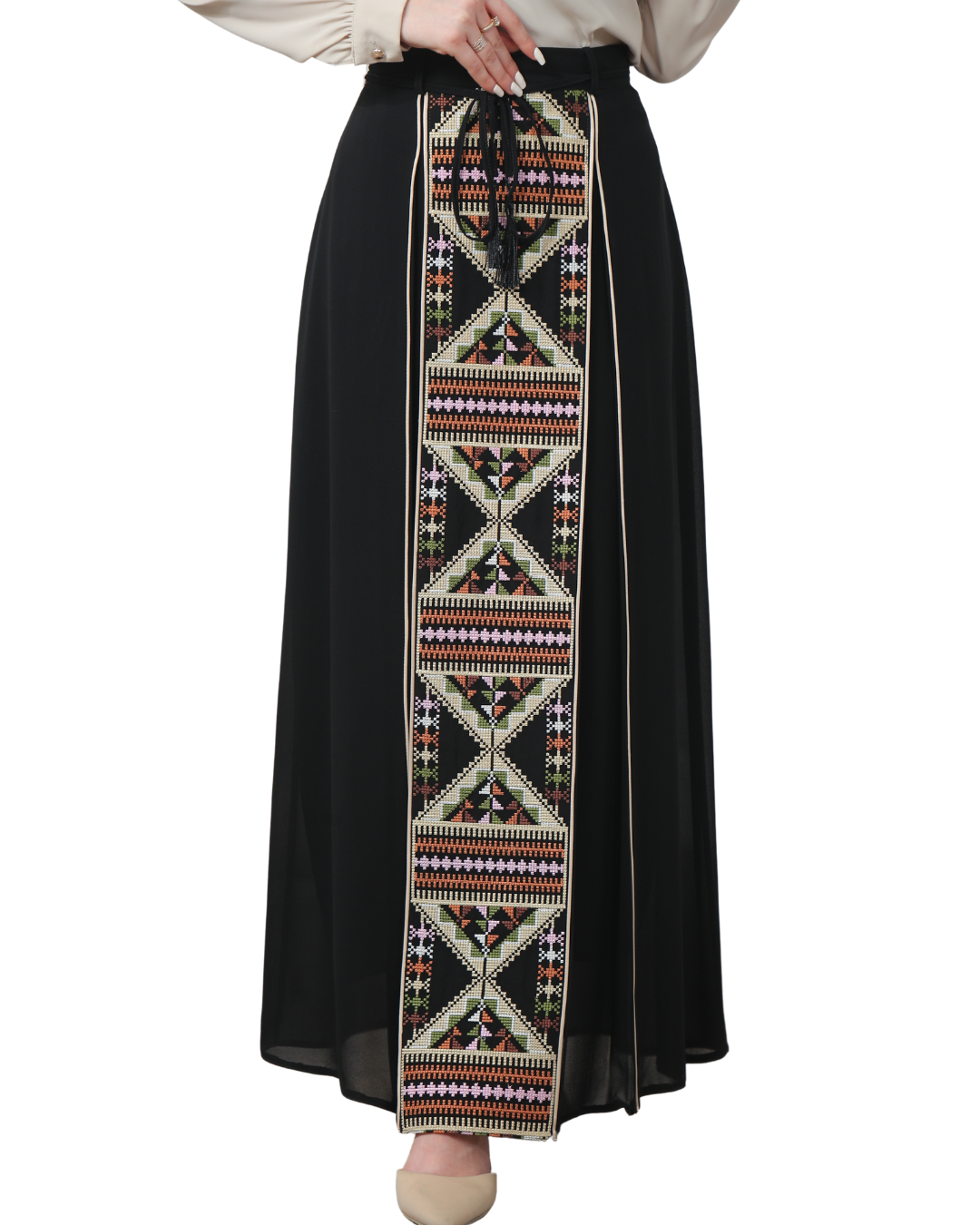 Embroidered skirt – She Chocolate