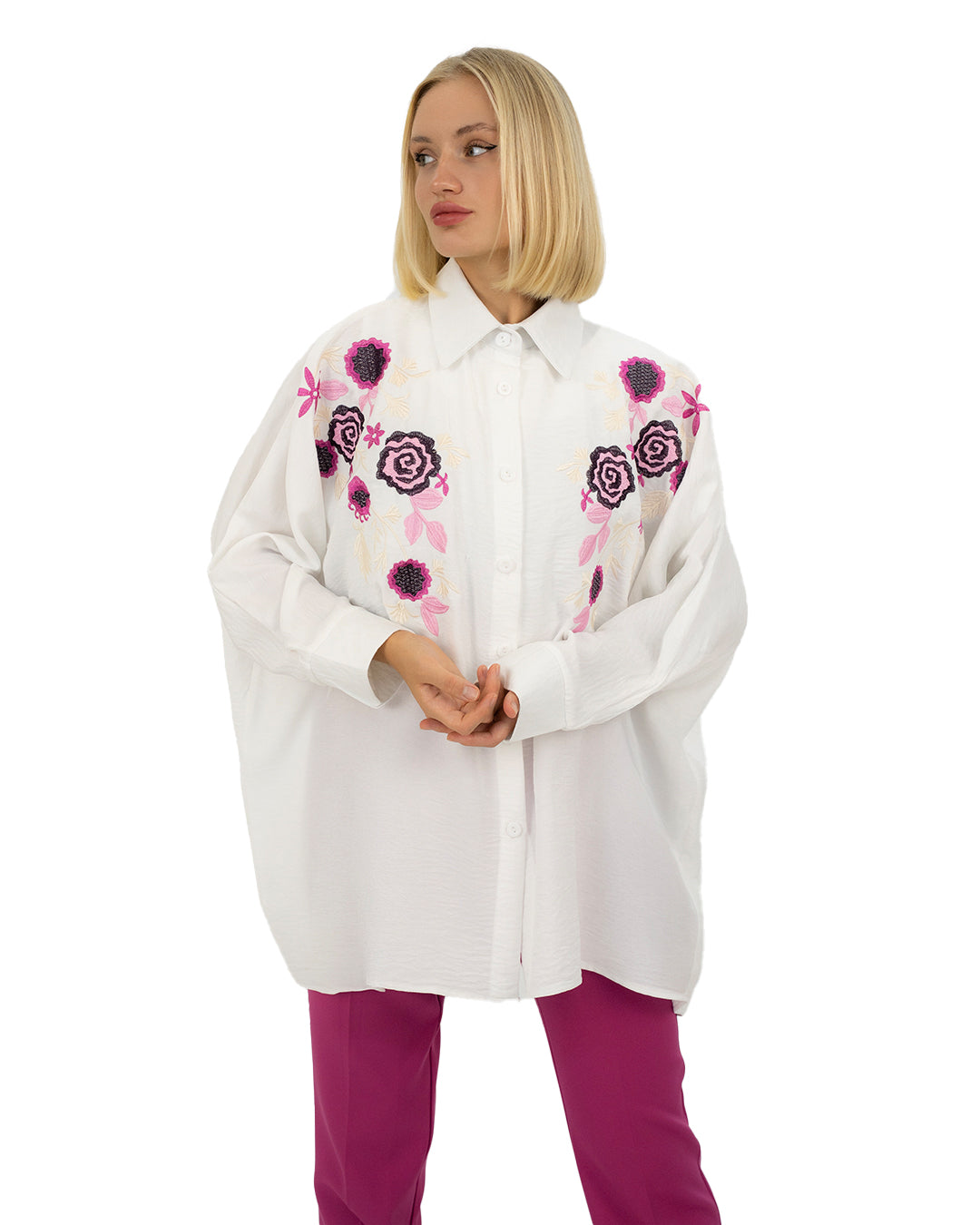 Anwar Embroidered Shirt Set in 6 Colors