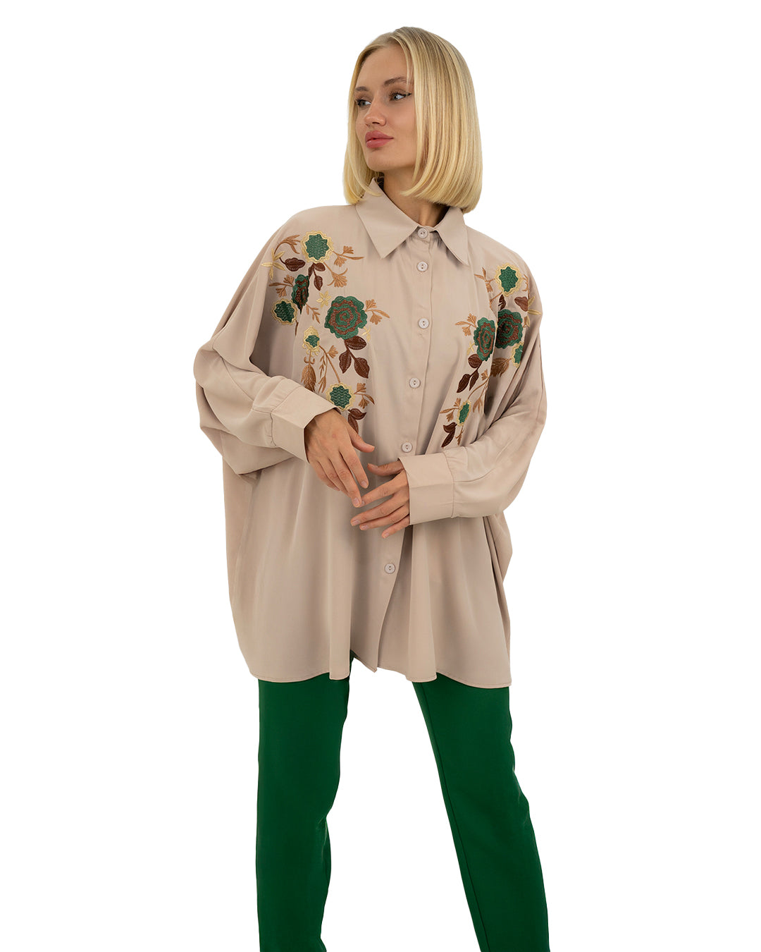 Anwar Embroidered Shirt Set in 6 Colors