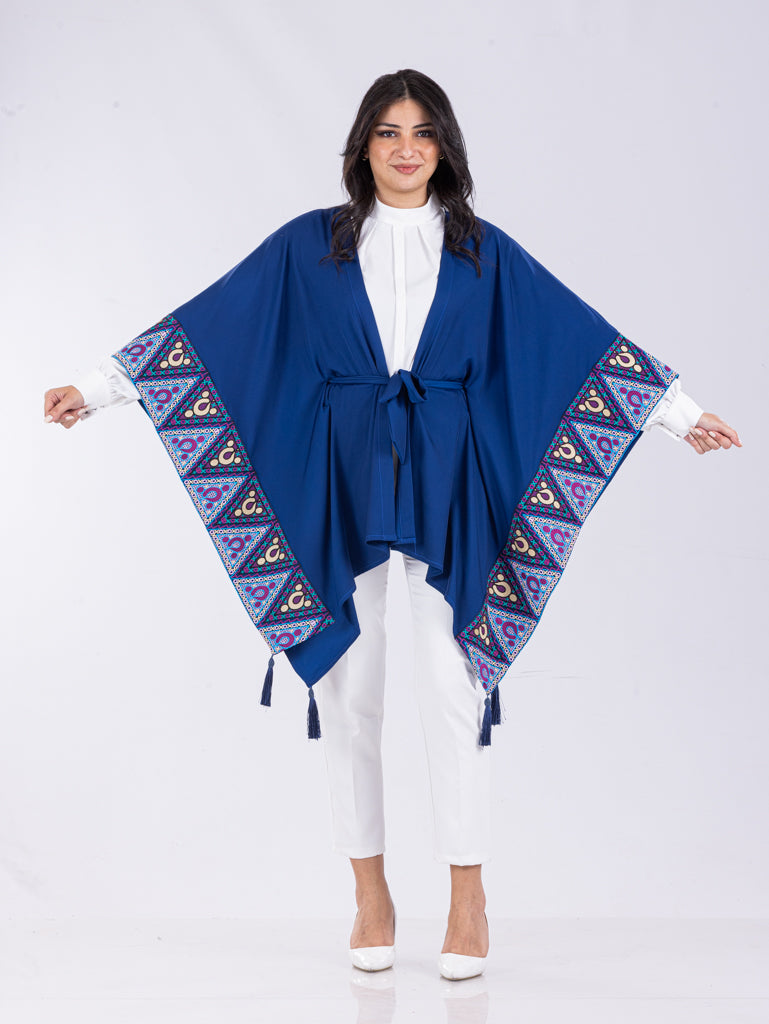 Embroidered Cape, Free Size