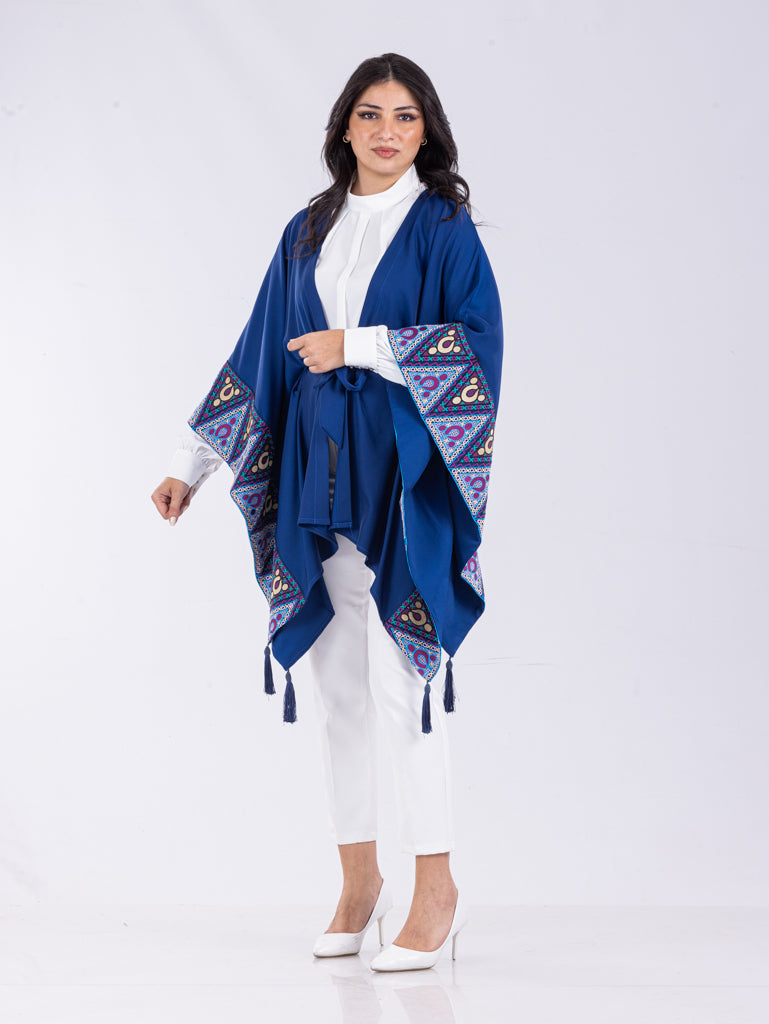 Embroidered Cape, Free Size