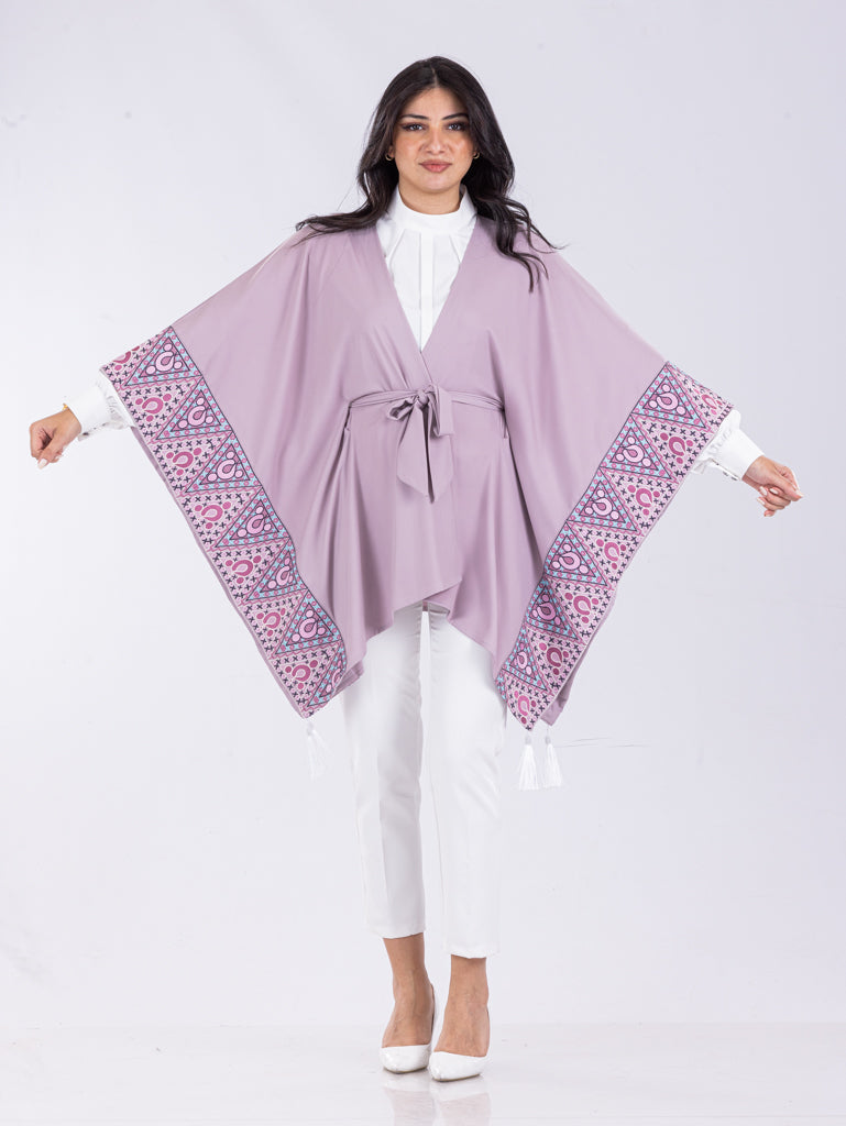 Embroidered Cape, Free Size