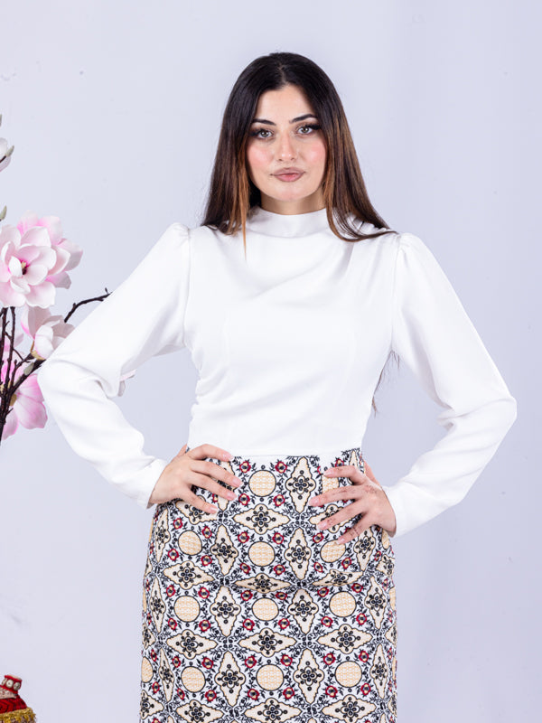 Embroidered dress