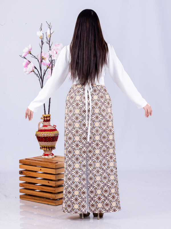 Embroidered dress