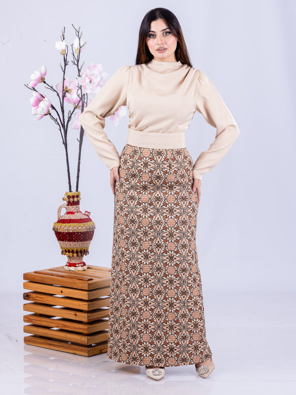 Embroidered dress