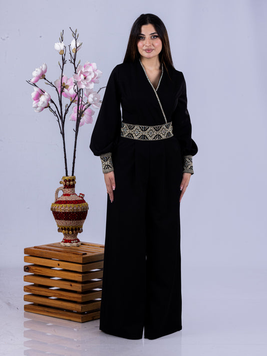 Embroidered jumpsuit