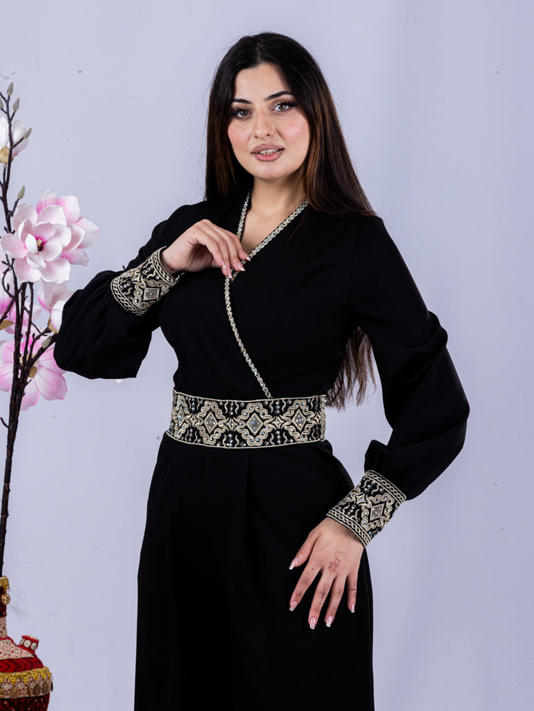 Embroidered Jumpsuit in Four Colors