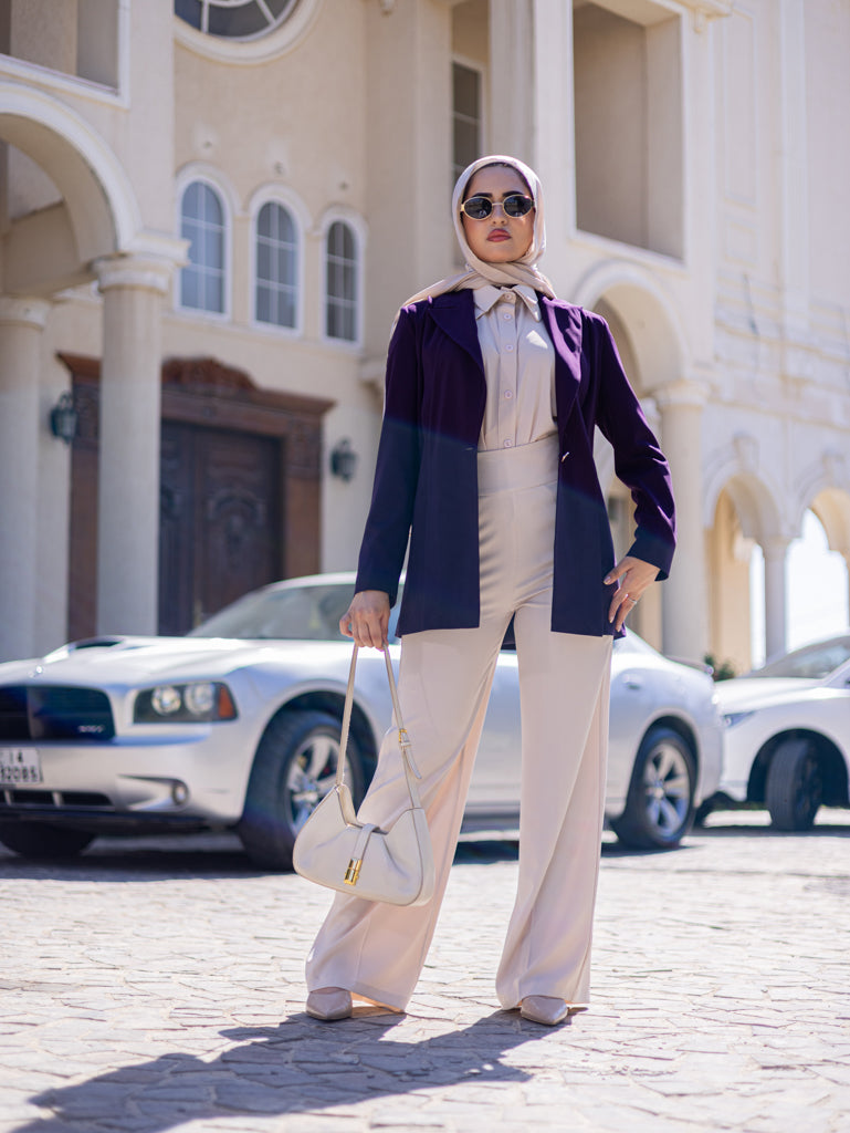 Blazer with Chest Detail, Sizes 38–52