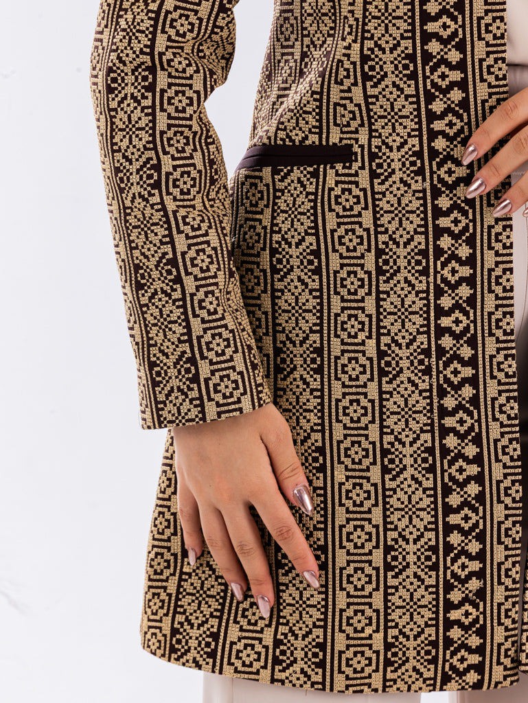 Bloom of Canaan Embroidered Blazer