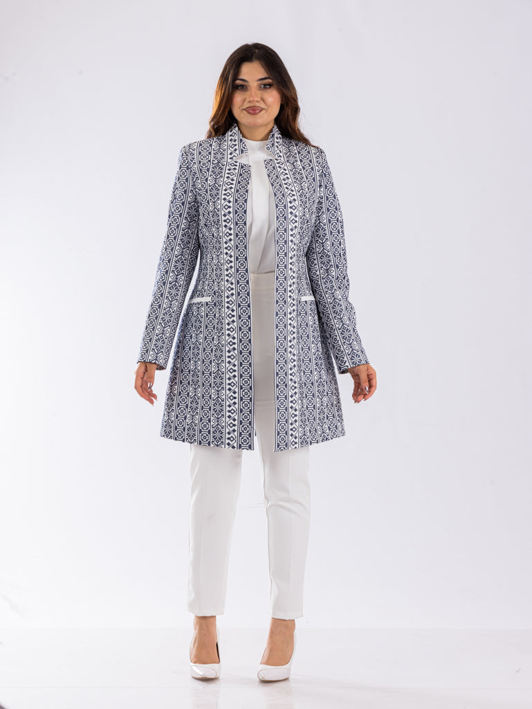 Bloom of Canaan Embroidered Blazer