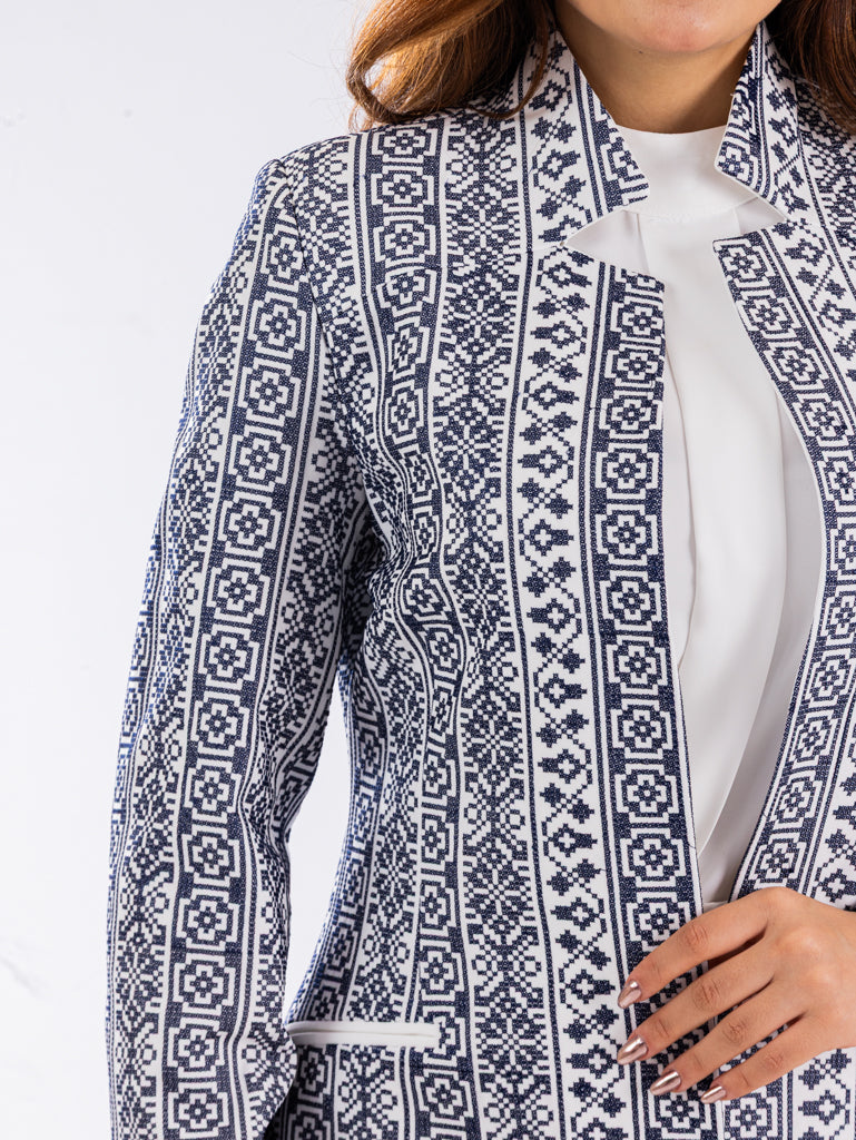 Bloom of Canaan Embroidered Blazer