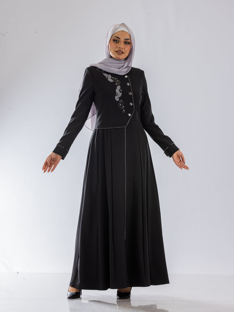 Maram Jilbab with Unique Front Details