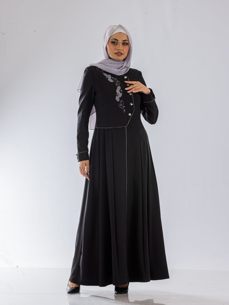 Maram Jilbab with Unique Front Details