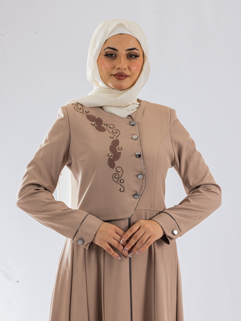 Maram Jilbab with Unique Front Details