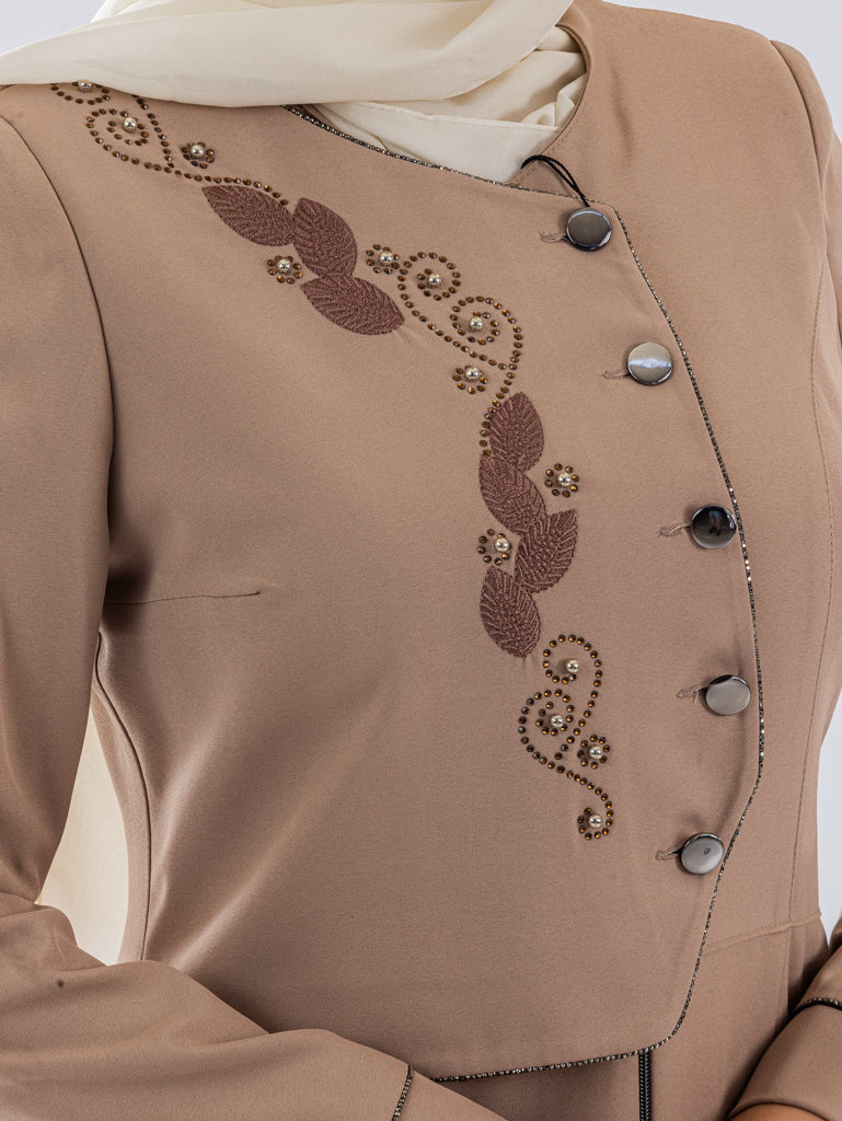 Maram Jilbab with Unique Front Details