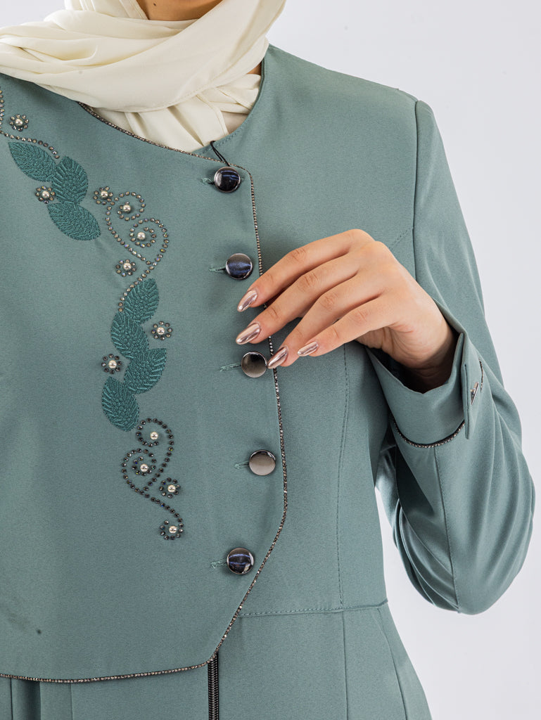 Maram Jilbab with Unique Front Details