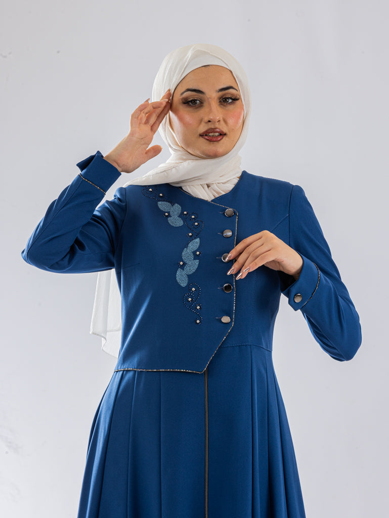 Maram Jilbab with Unique Front Details