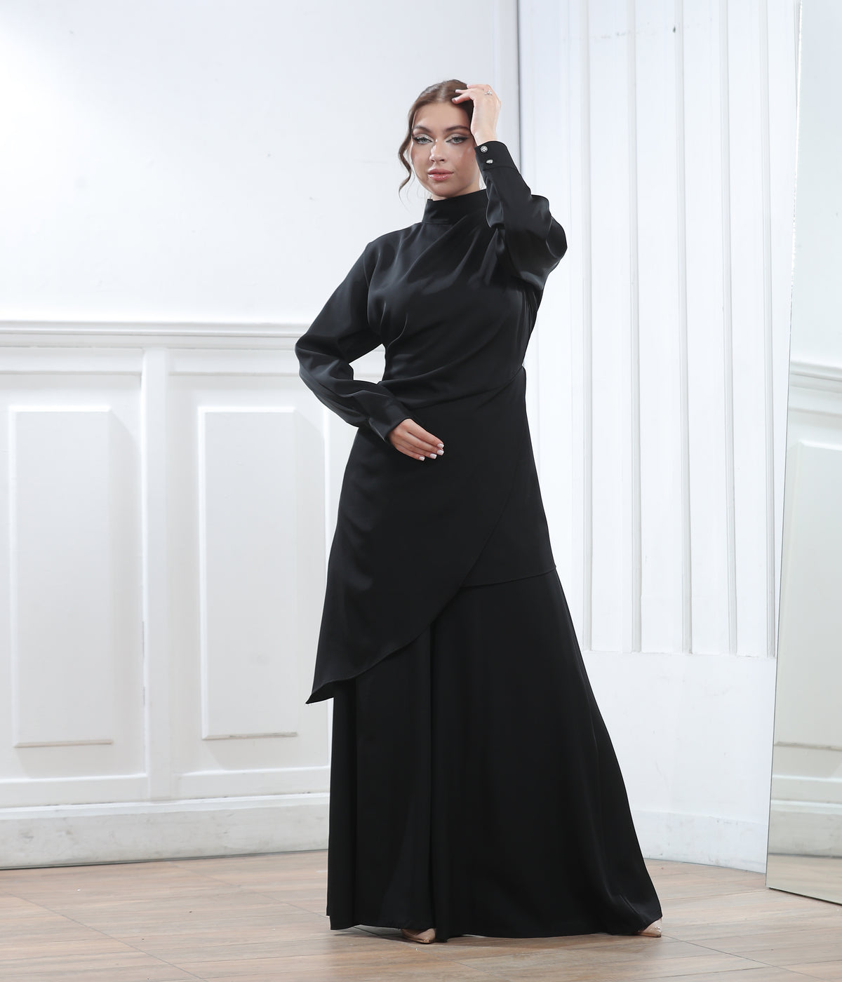 Farha Eid Summer Set with Long Blouse