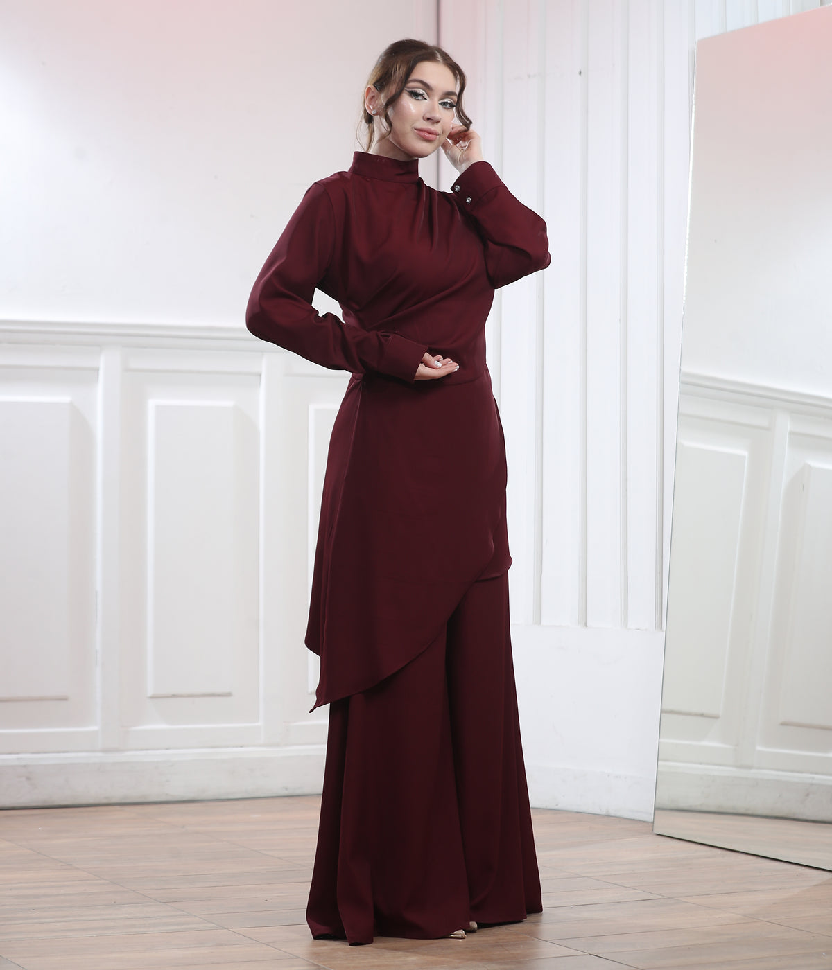 Farha Eid Summer Set with Long Blouse