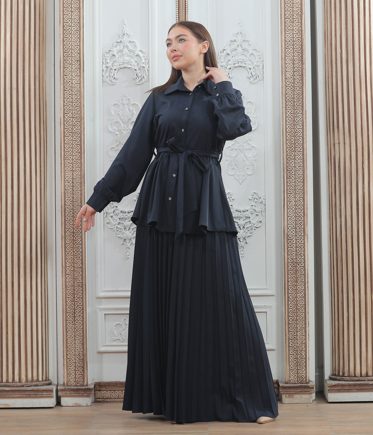 Marwa Summer Shirt & Skirt Set