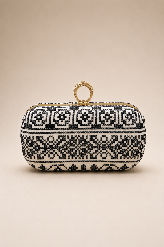 Stitch & Elegance – Women's Embroidered Heritage Bag