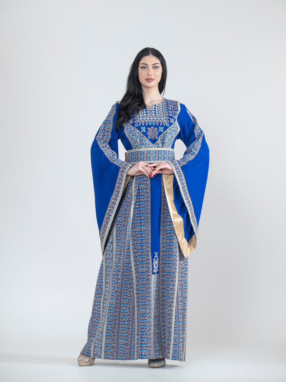 The Hiyam Traditional Embroidered Women’s Thobe