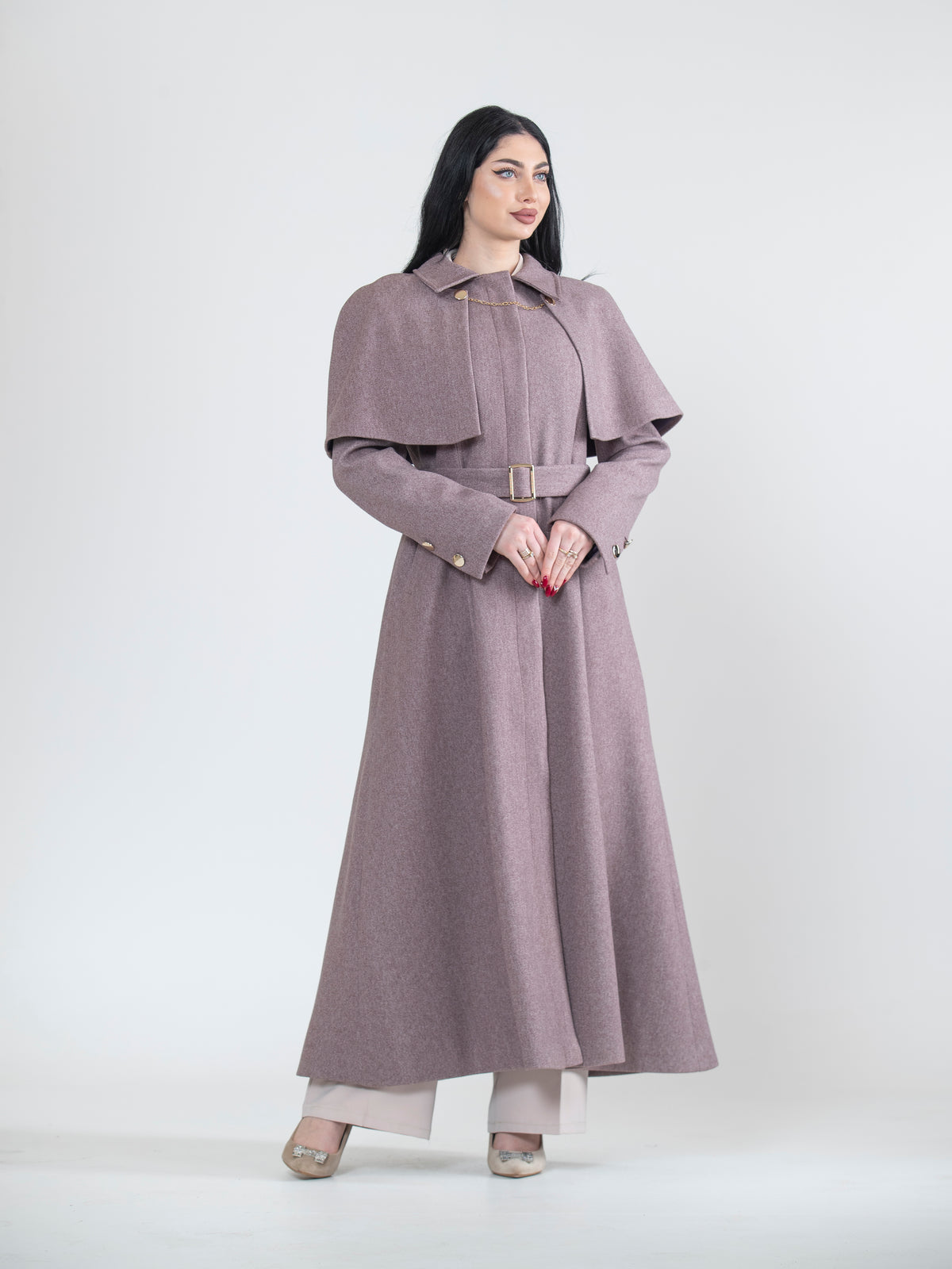 Women's cape jacket