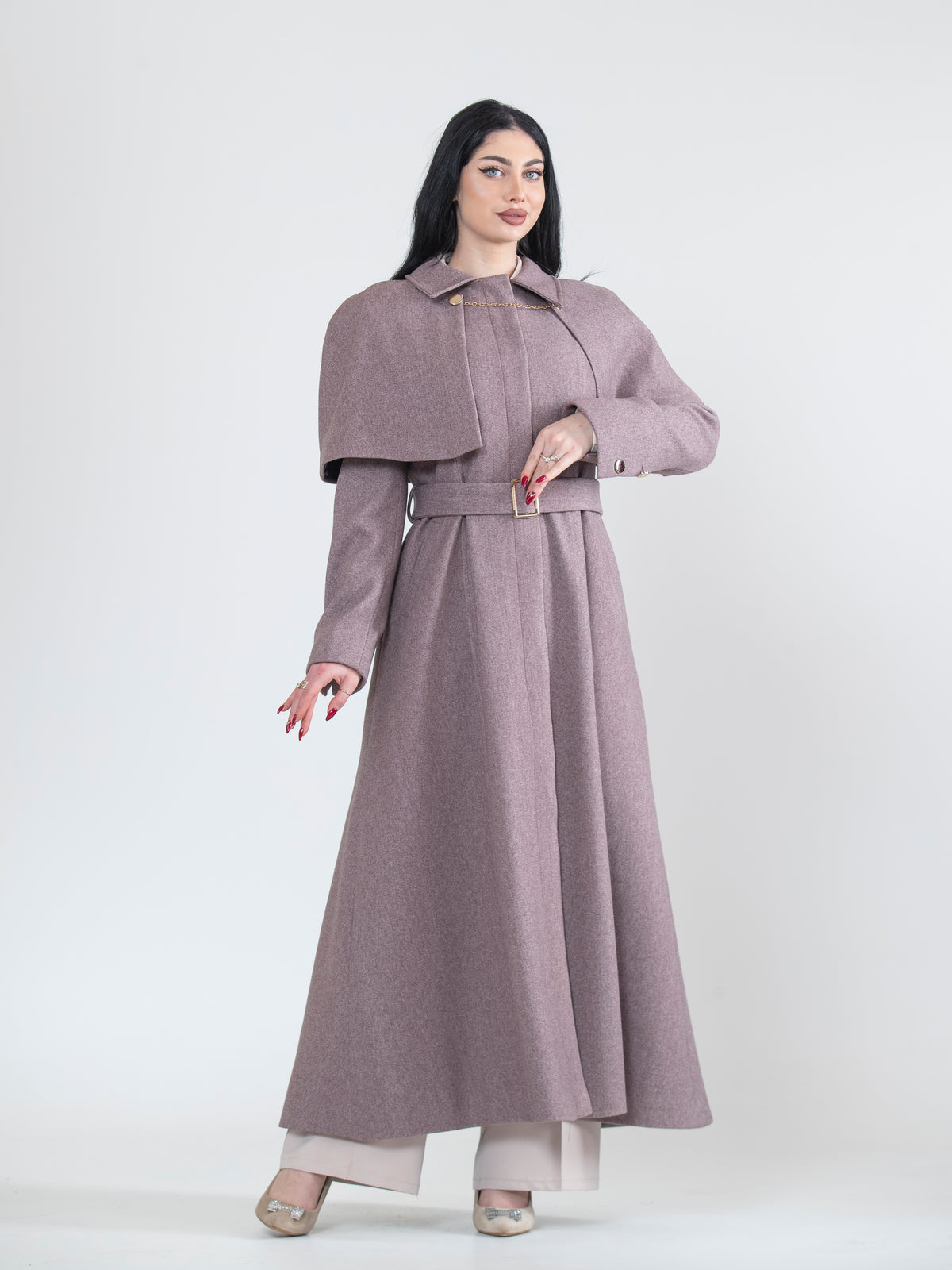 Women's cape jacket