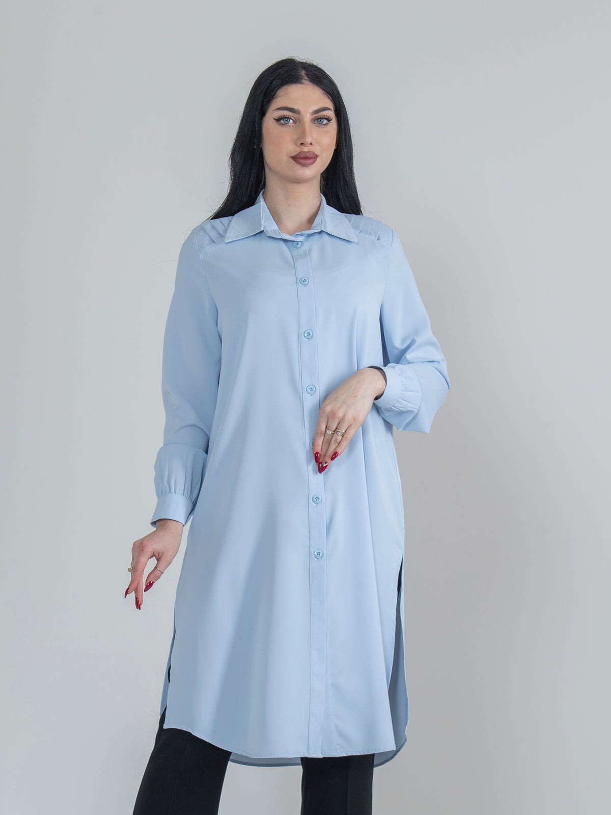 Legit Long Summer Shirt, Sizes 38–52