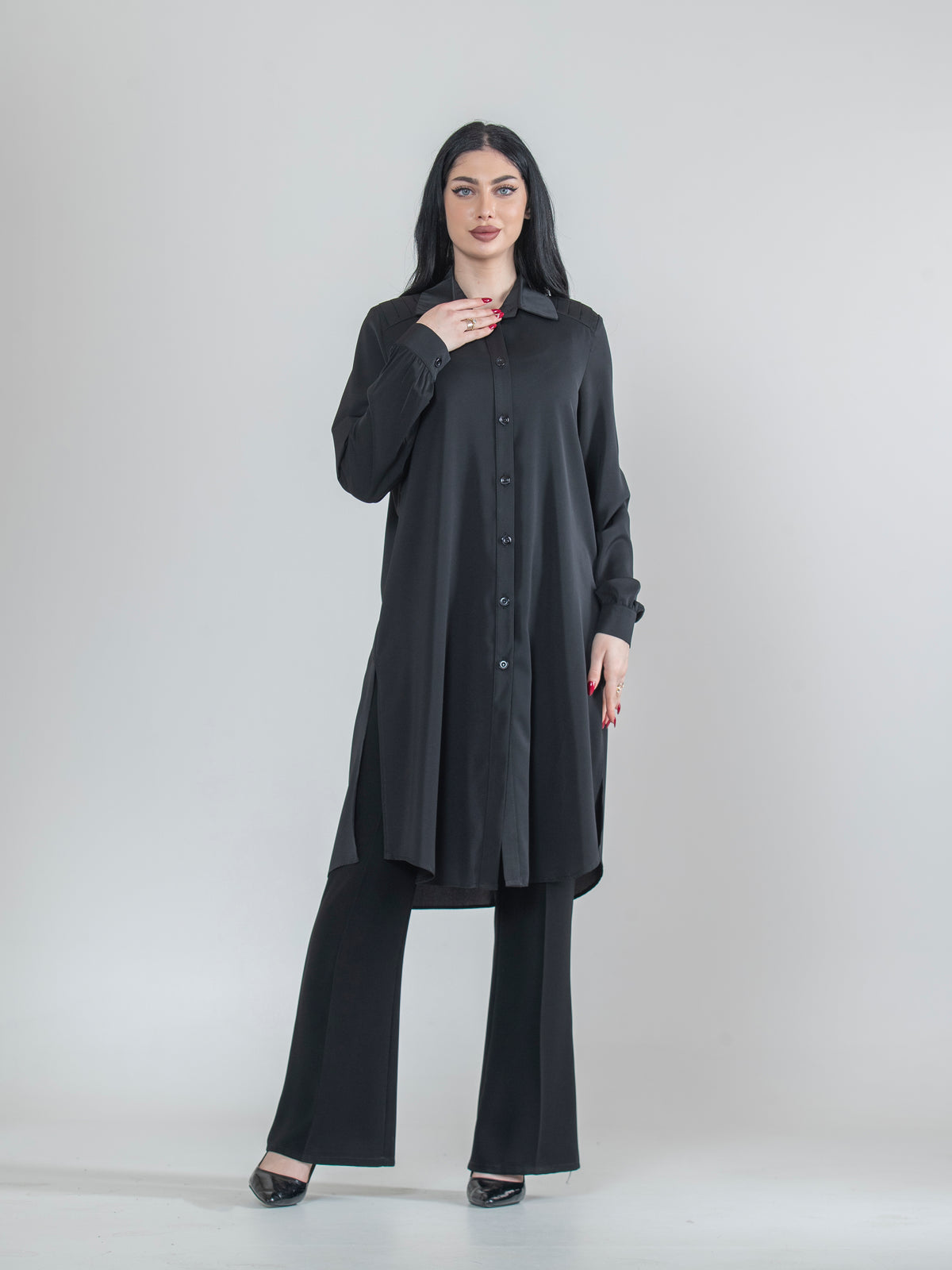 Legit Long Summer Shirt, Sizes 38–52
