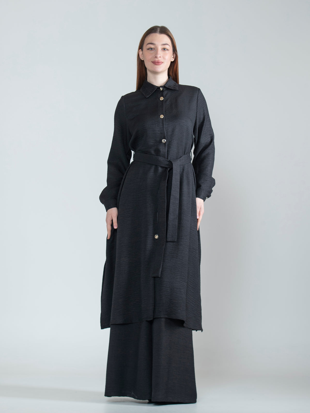 Women's embroidered Sharia set