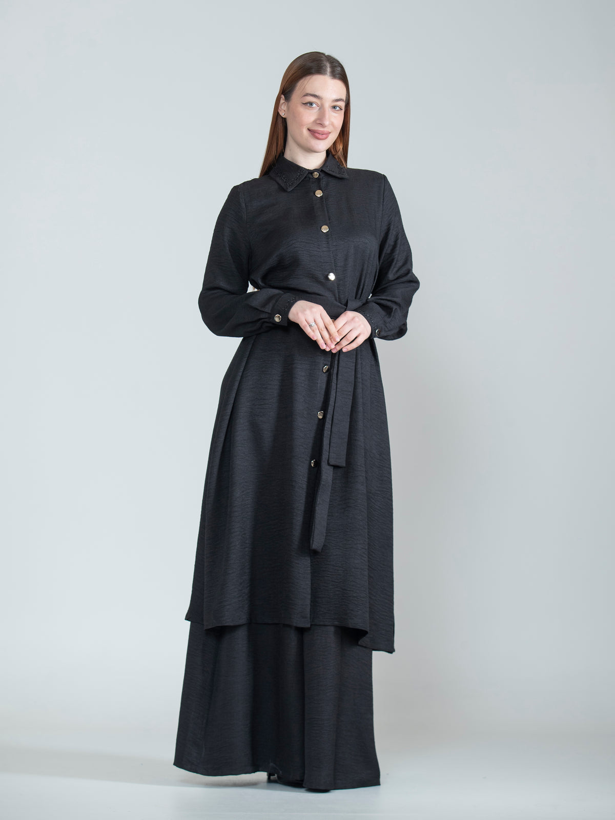 Women's embroidered Sharia set