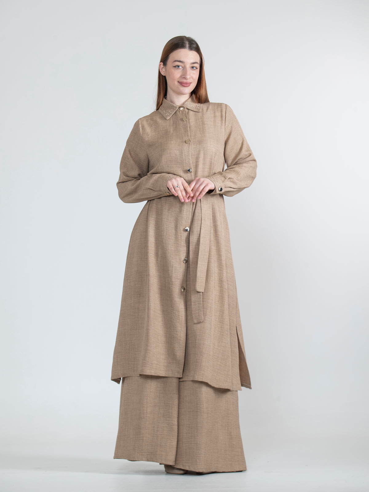 Women's embroidered Sharia set