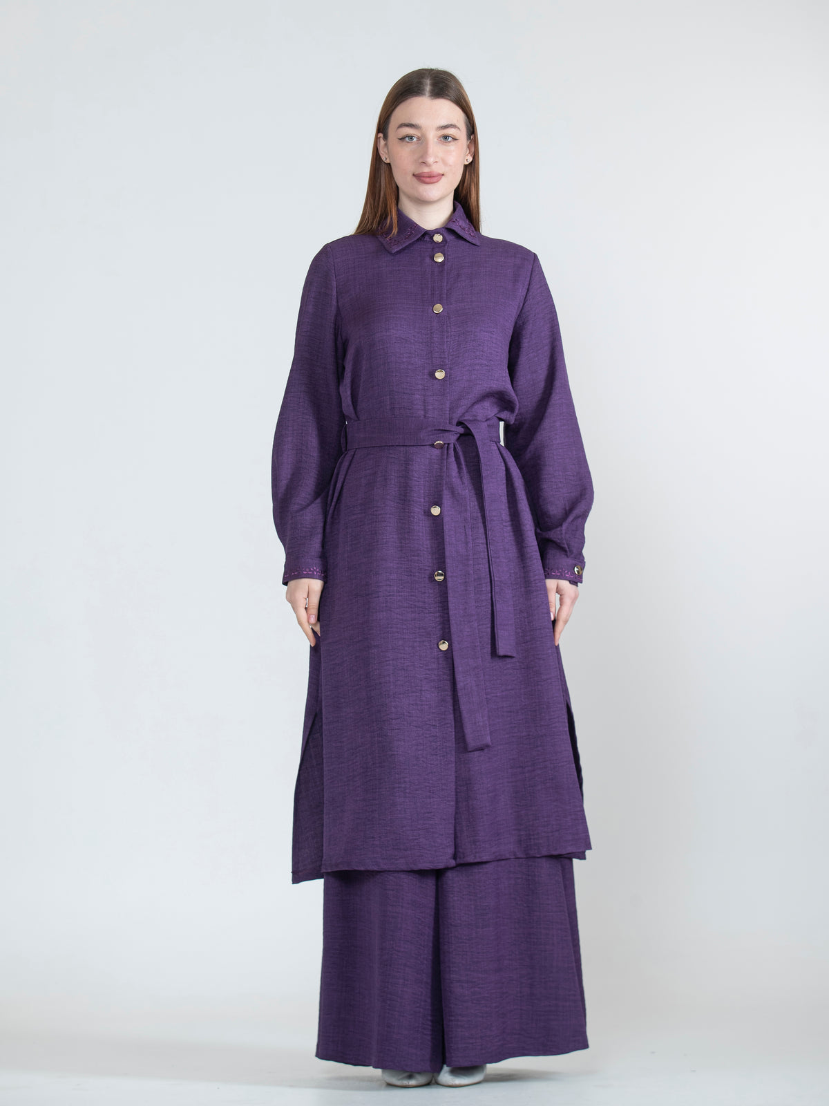 Women's embroidered Sharia set