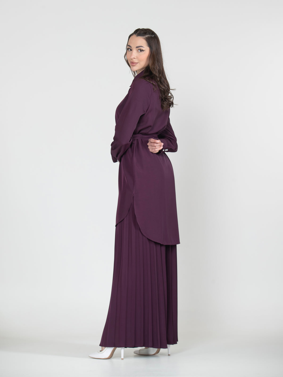 Pleated Whisper Set