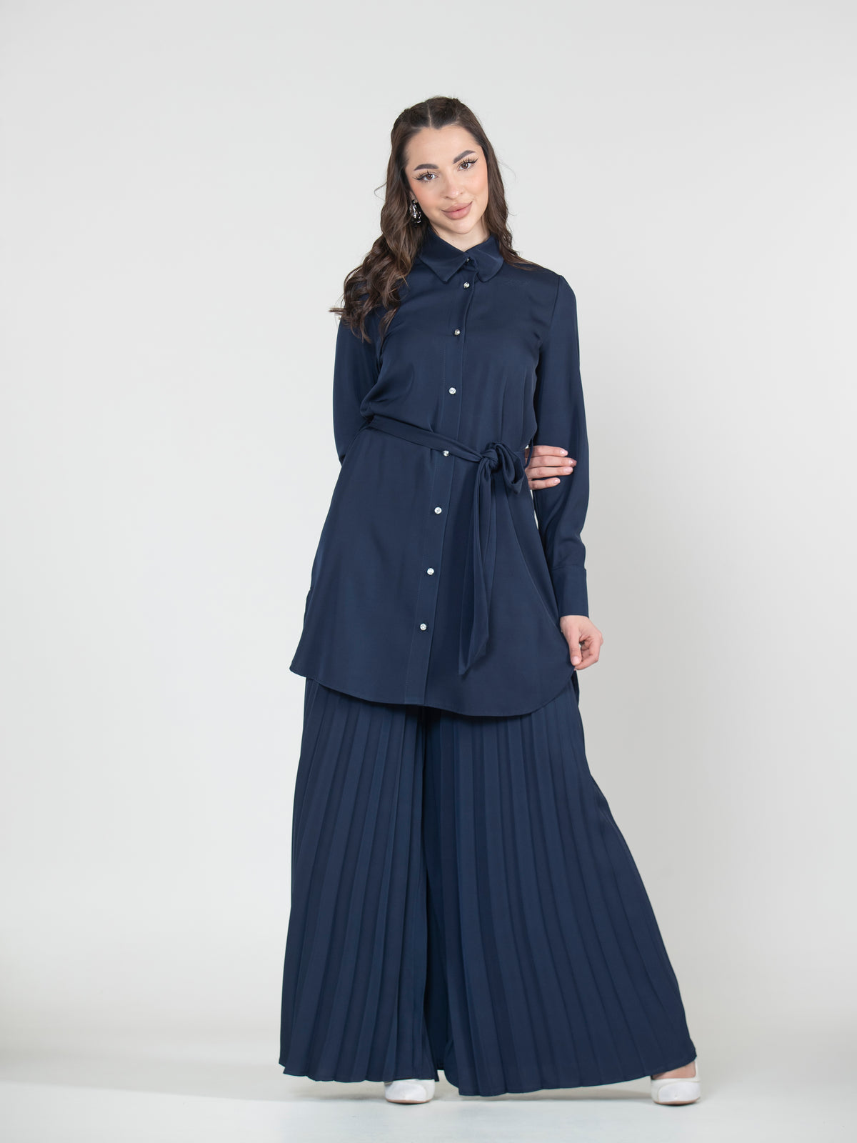 Pleated Whisper Set