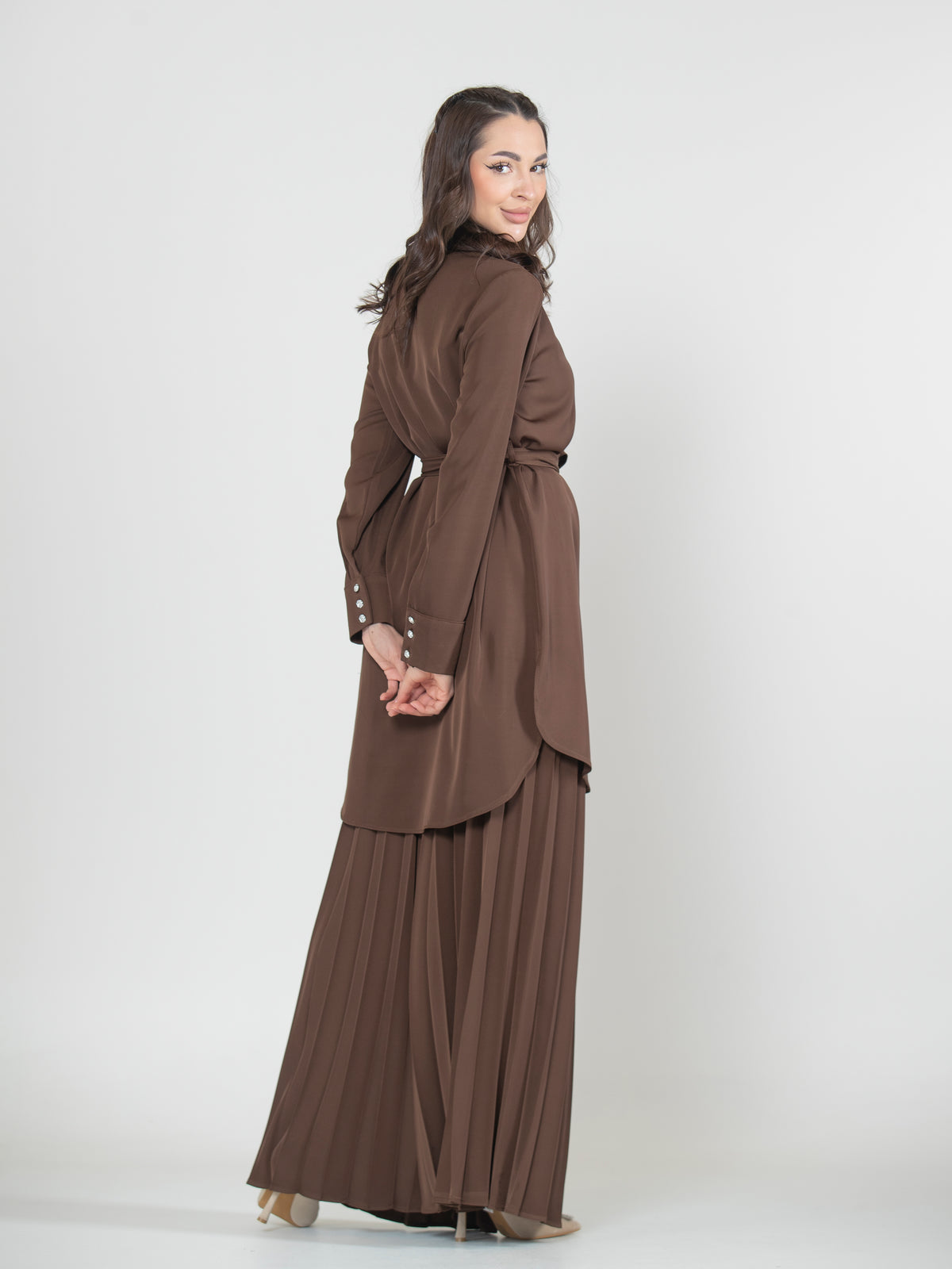 Pleated Whisper Set