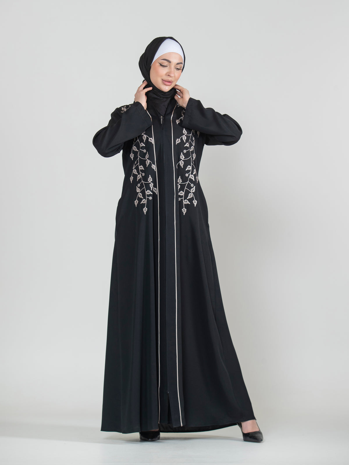 Embroidered Majesty of the East Women’s Abaya
