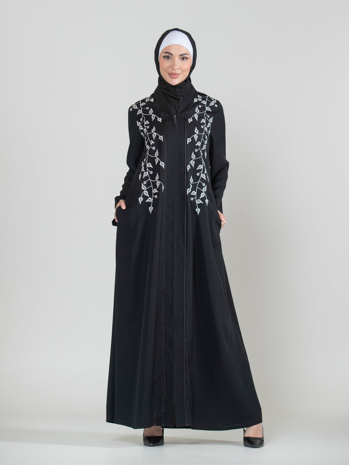 Embroidered Majesty of the East Women’s Abaya