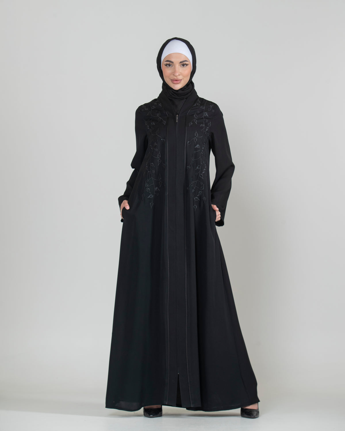 Embroidered Majesty of the East Women’s Abaya