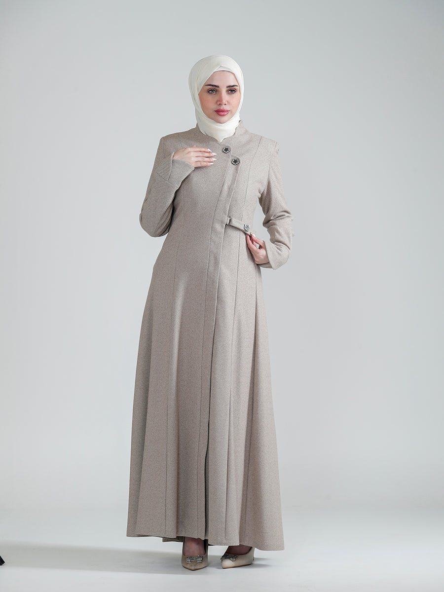Sereen Winter Jilbab with Flowing Cut