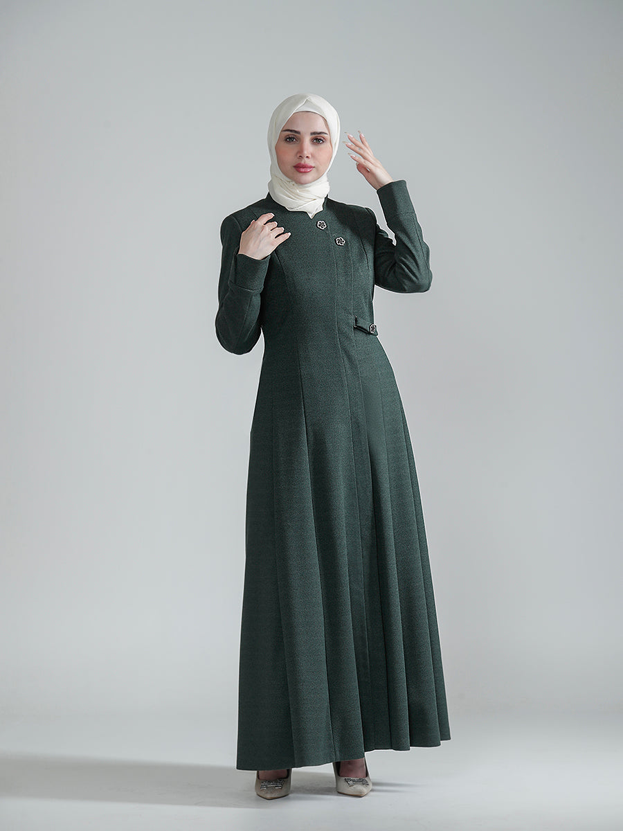 Sereen Winter Jilbab with Flowing Cut