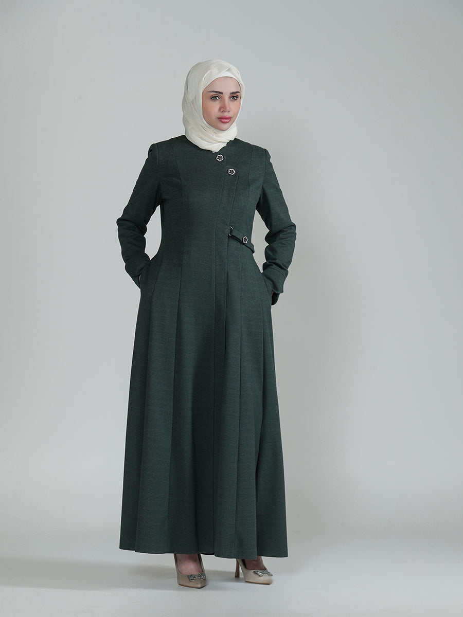 Sereen Winter Jilbab with Flowing Cut