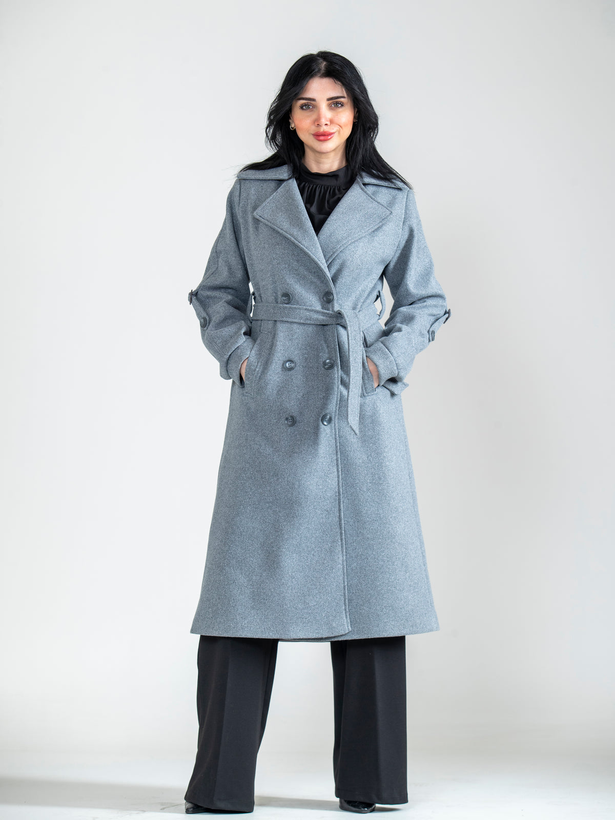 Winter Jacket with Sleeve Detailing