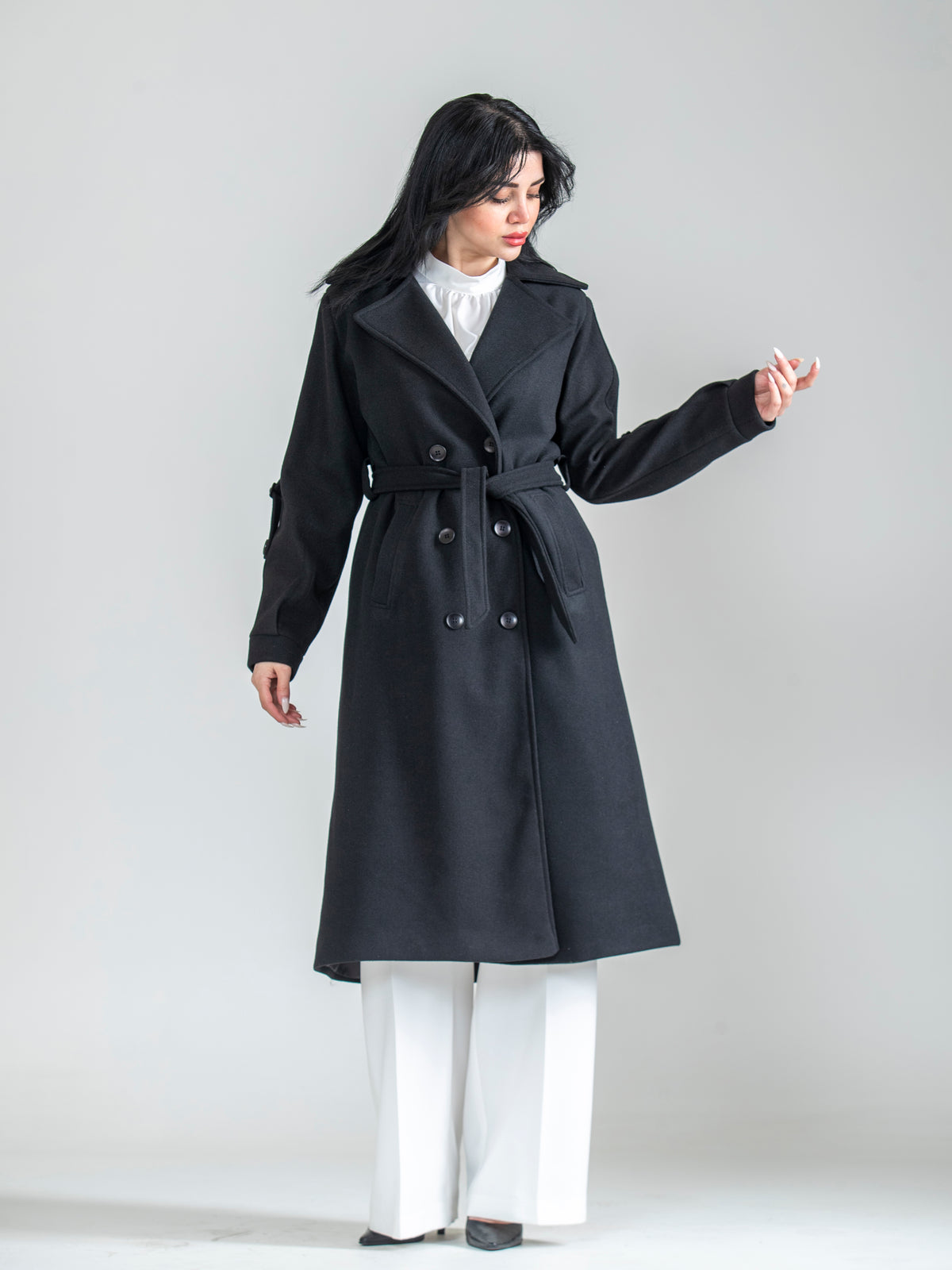Winter Jacket with Sleeve Detailing
