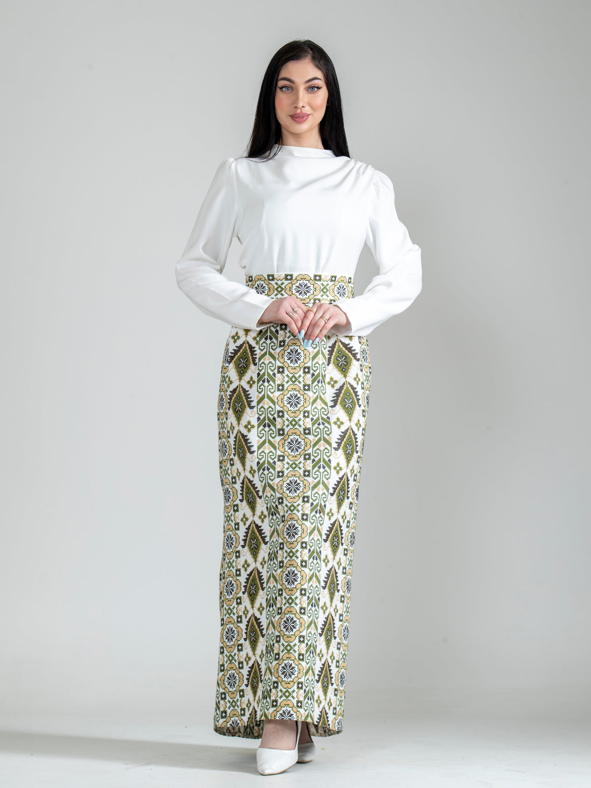 Embroidered dress