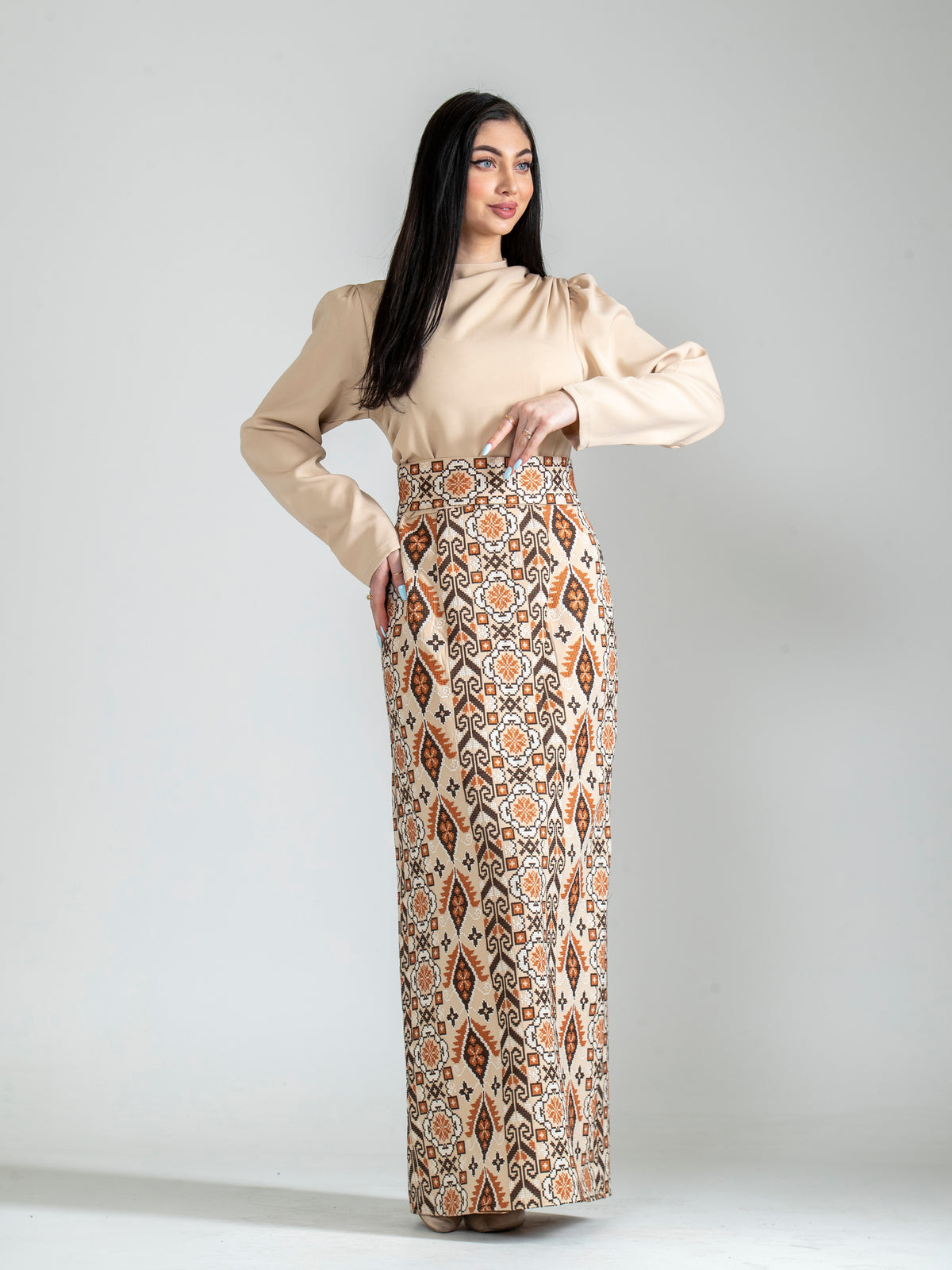 Embroidered dress