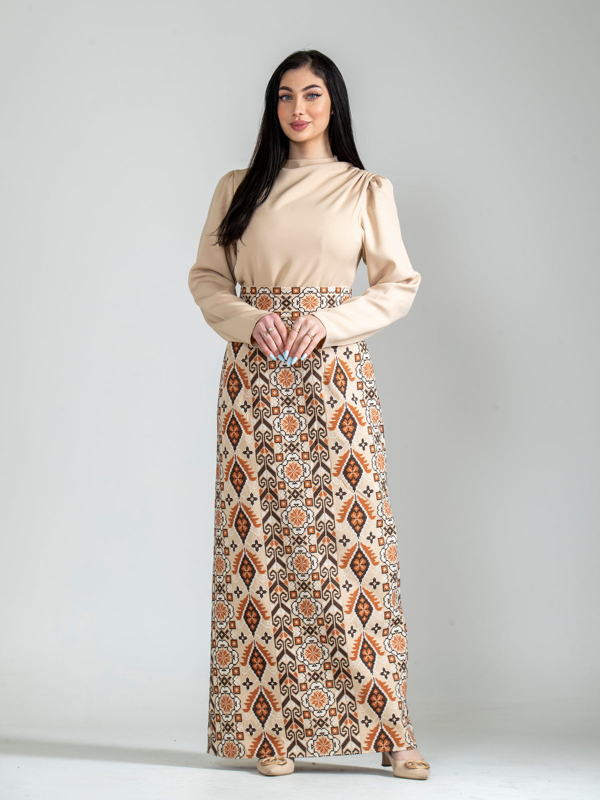 Embroidered dress